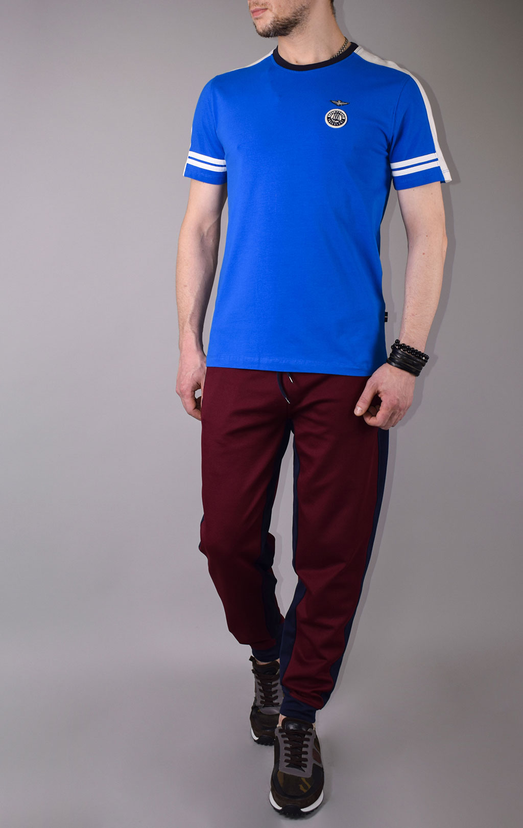 Футболка AERONAUTICA MILITARE SS 20 bluette (TS 1700) 