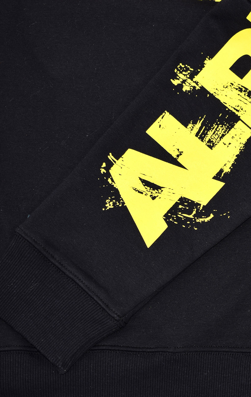 Свитшот ALPHA INDUSTRIES RADIOACTIVE SWEATER black 
