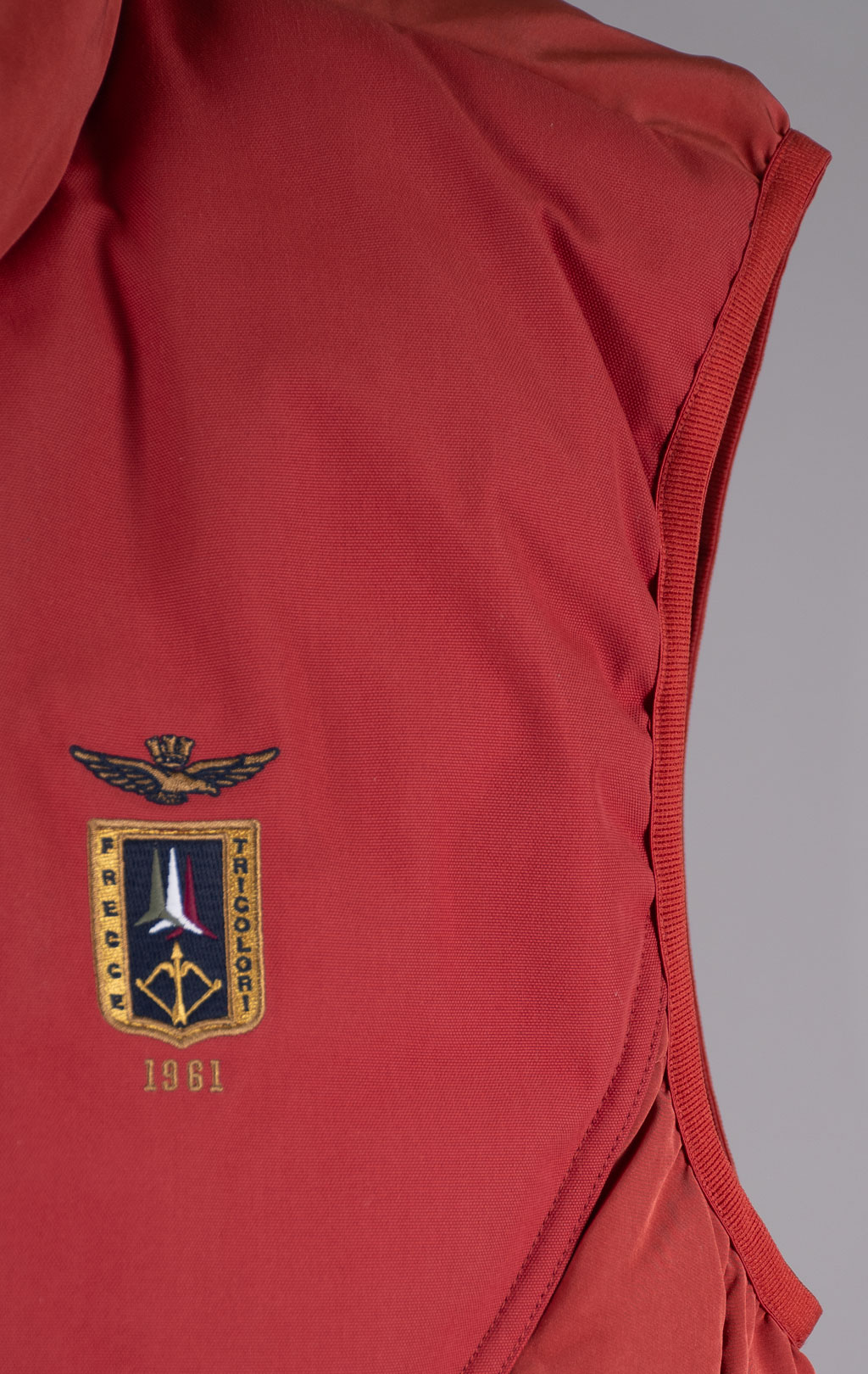 Жилет AERONAUTICA MILITARE FW 26/27/CN red brick (AB 3073) 