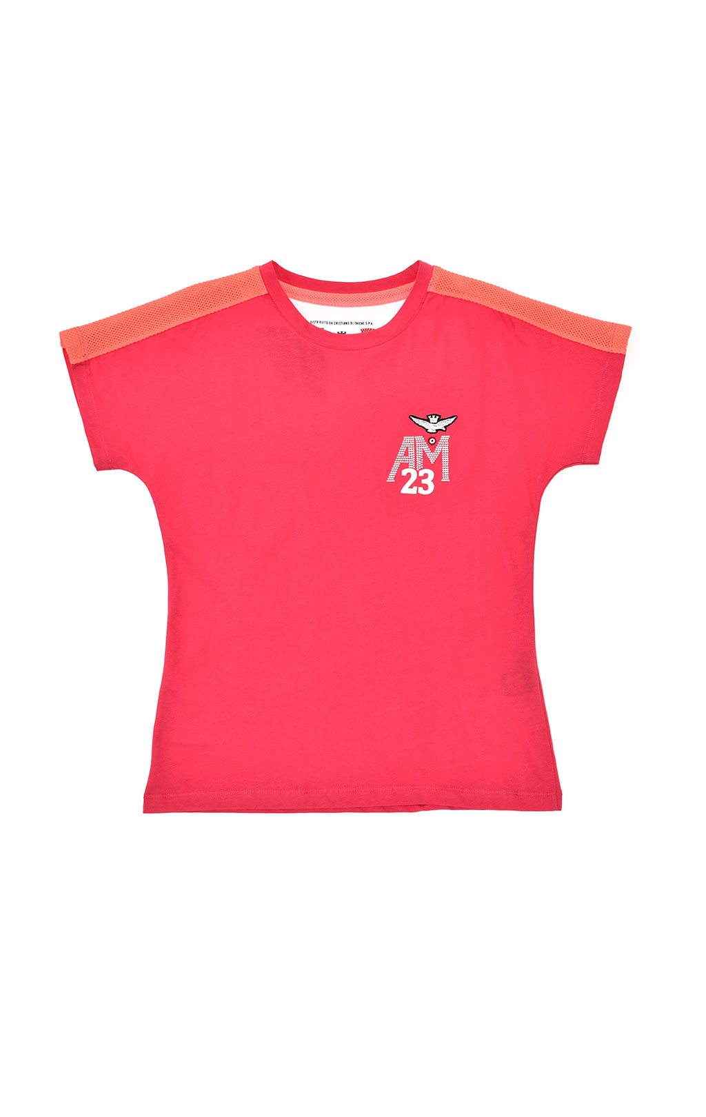 Женская футболка AERONAUTICA MILITARE SS 21/TR geranio (TS 1872) 