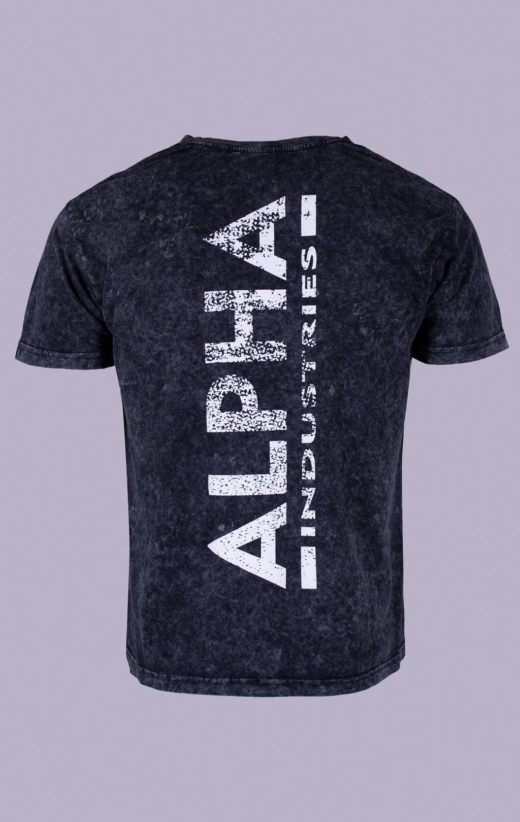 Футболка ALPHA INDUSTRIES BACKPRINT T VINTAGE black 