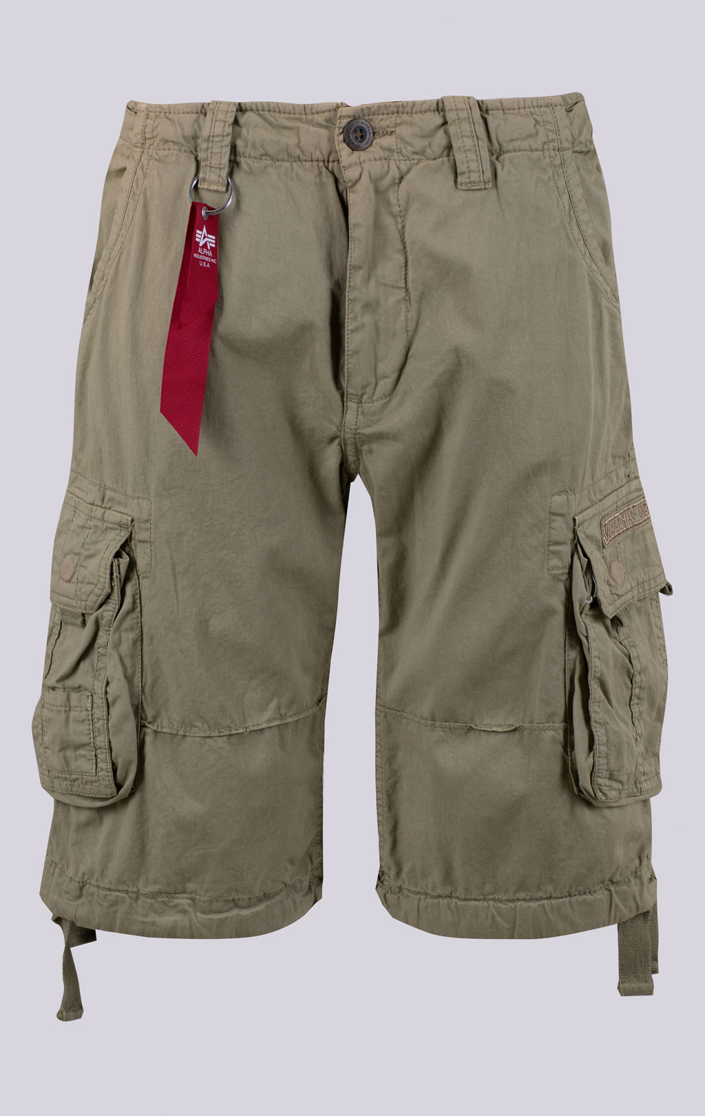 Шорты карго ALPHA INDUSTRIES JET light olive 