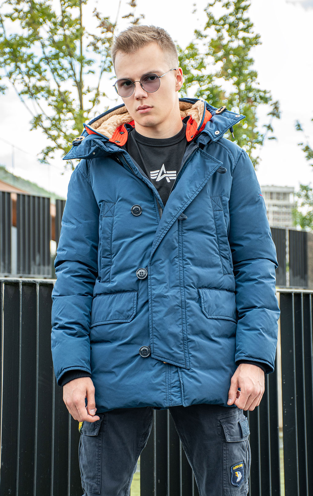 Аляска пуховая HOLUBAR BOULDER dark royal 