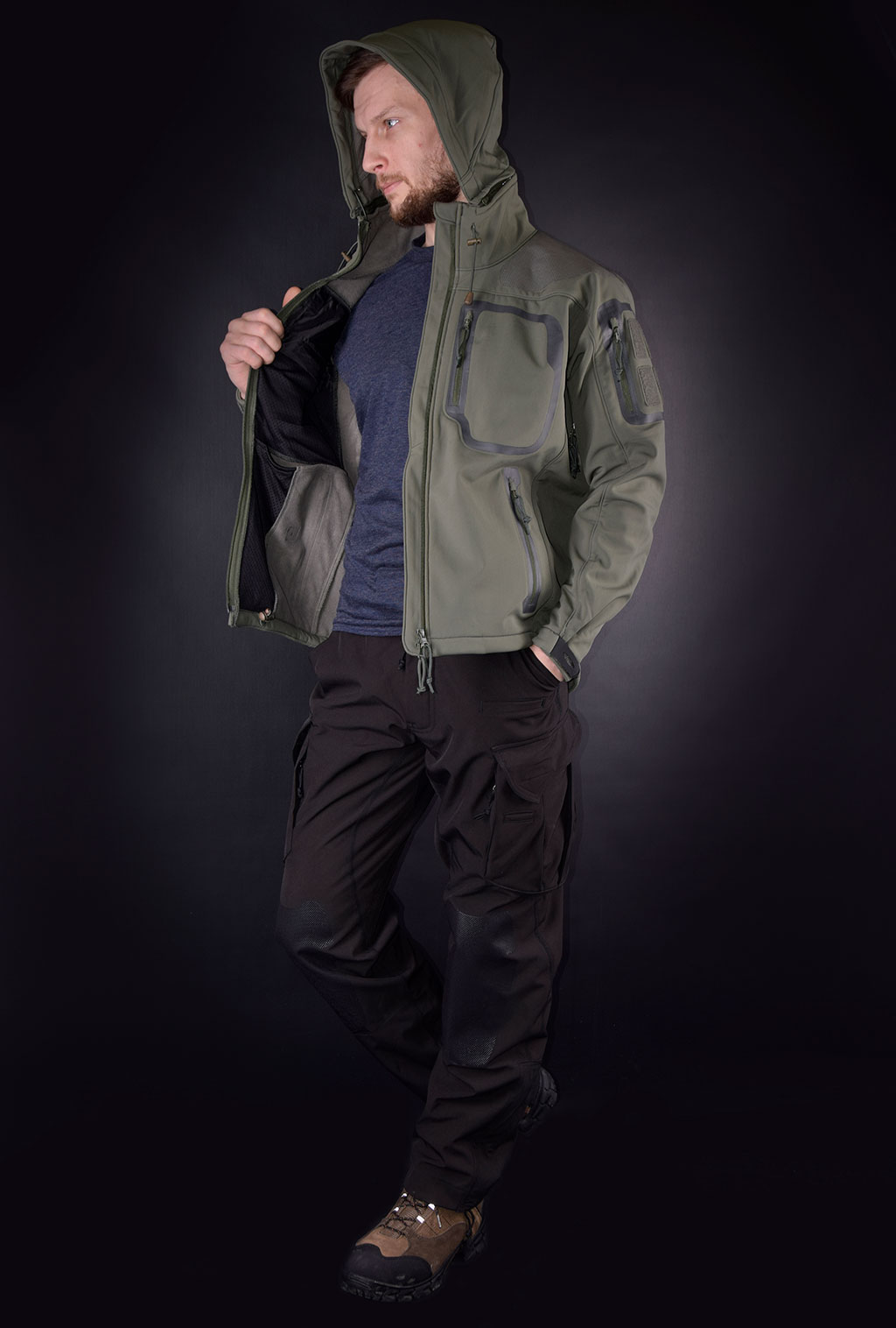Куртка War Armor Soft Shell foliage 