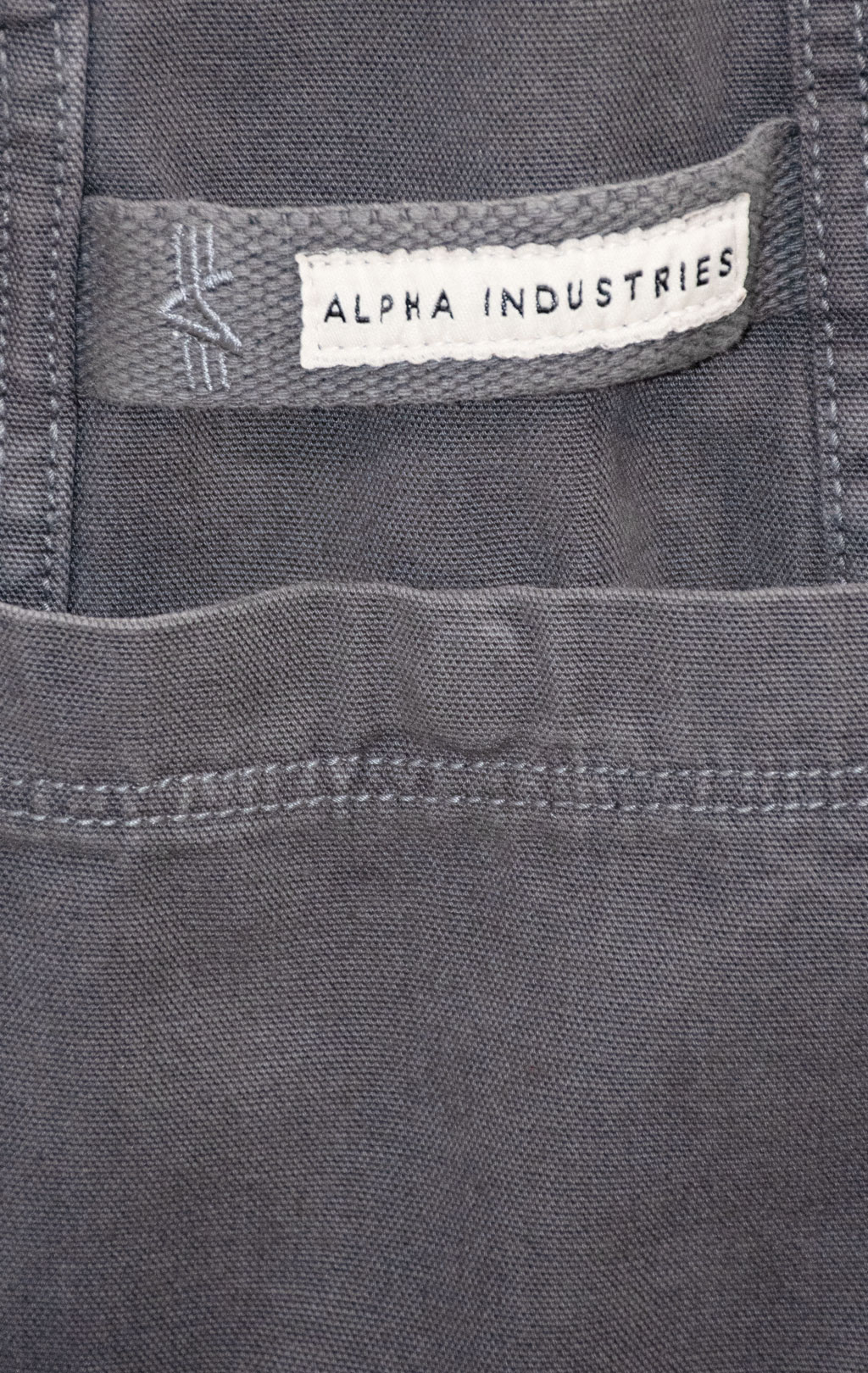 Брюки-карго ALPHA INDUSTRIES WORKWEAR DECK PANT vintage grey 