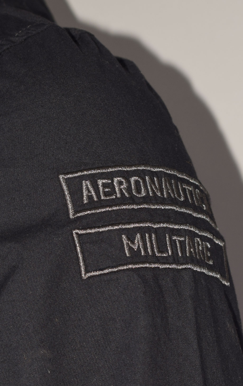 Ветровка AERONAUTICA MILITARE big size SS 23 m/TR blue black (AB 2054) 