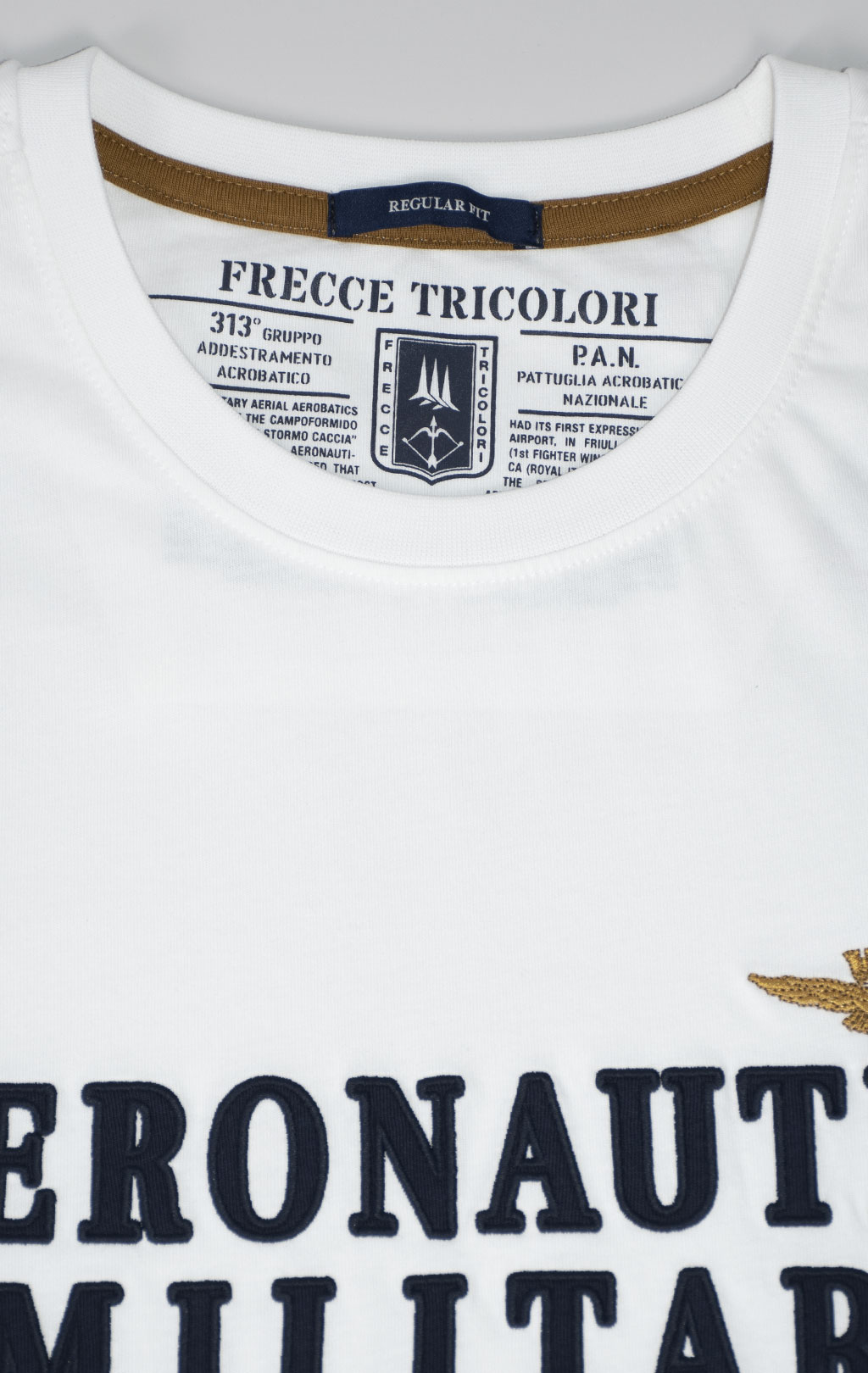 Футболка AERONAUTICA MILITARE SS 25 m/BD off white (TS 2401) 