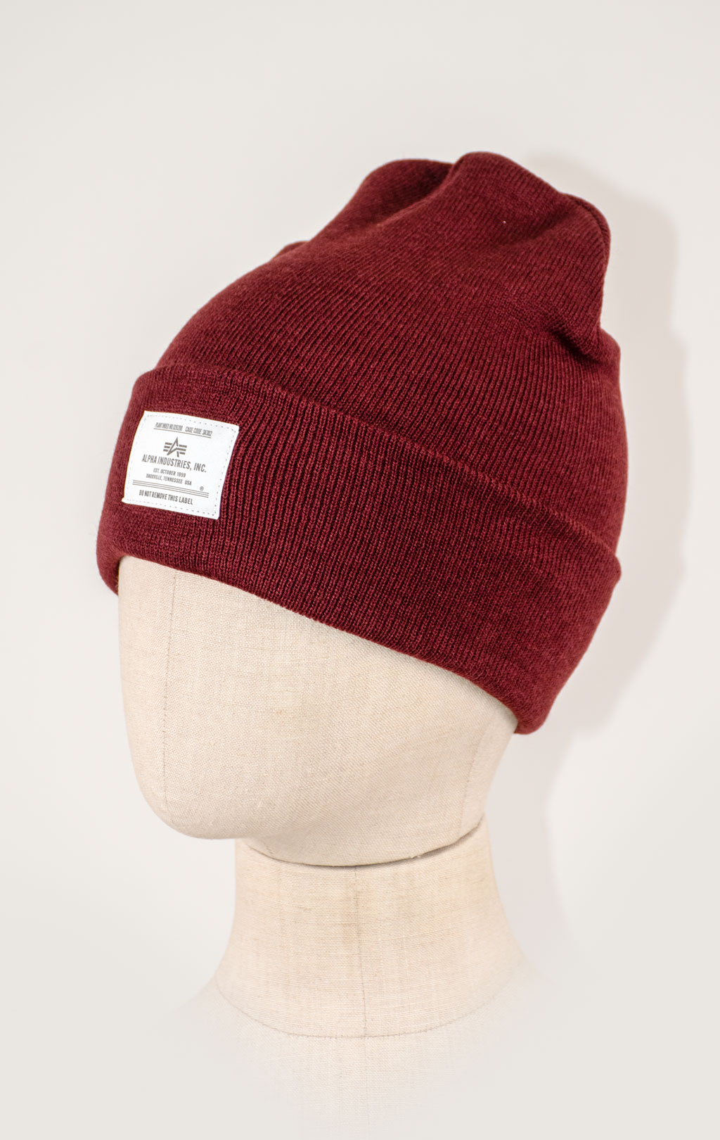 Шапка ALPHA INDUSTRIES ESSENTIAL BEANIE FW 25/26 cedar red 