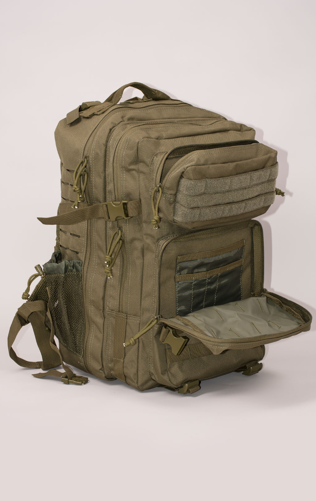 Рюкзак тактический ASSAULT 40L side laser cut olive BS-1561-3 Китай