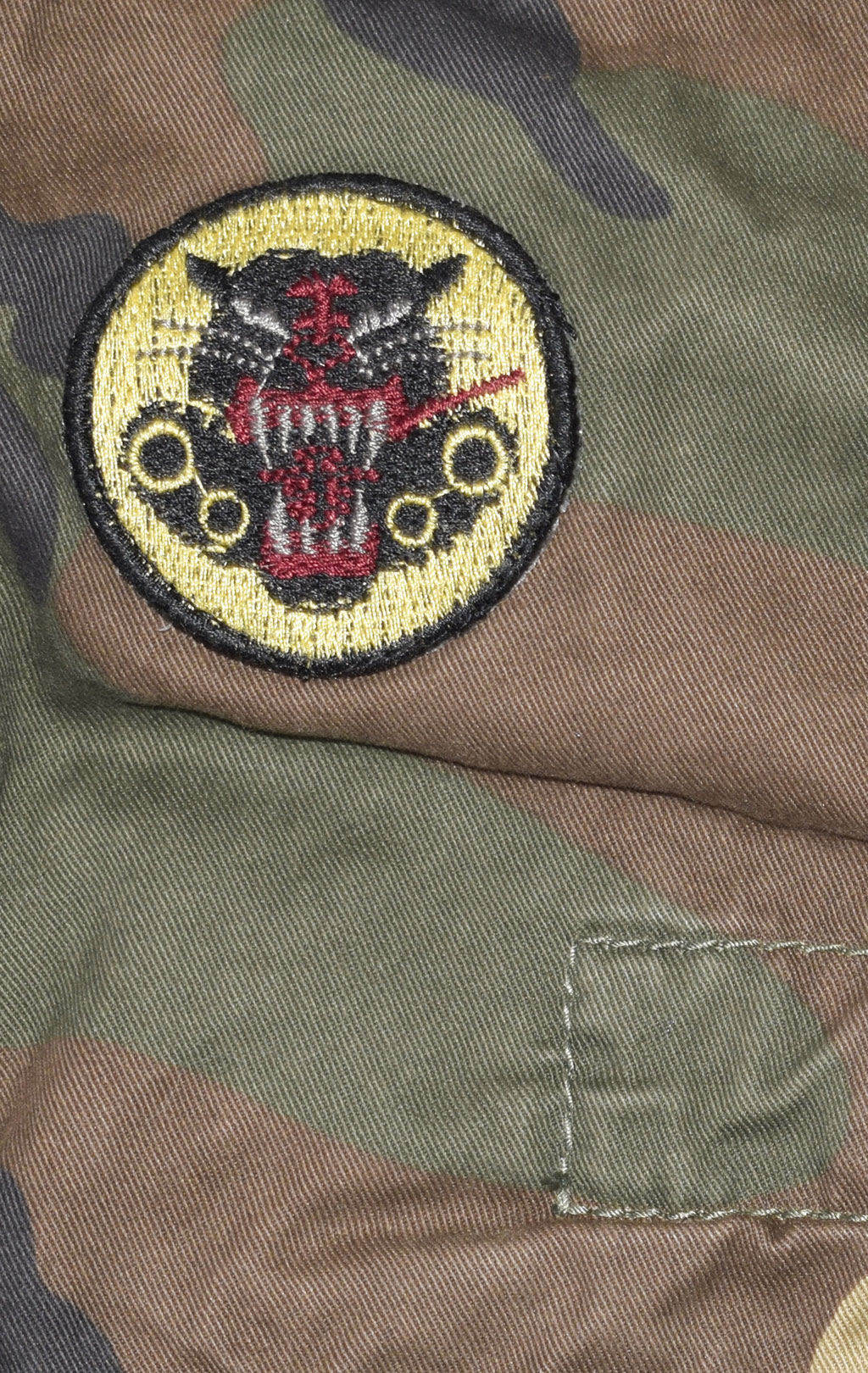 Ветровка ALPHA INDUSTRIES M-65 HUNTINGTON PATCH camo woodland 