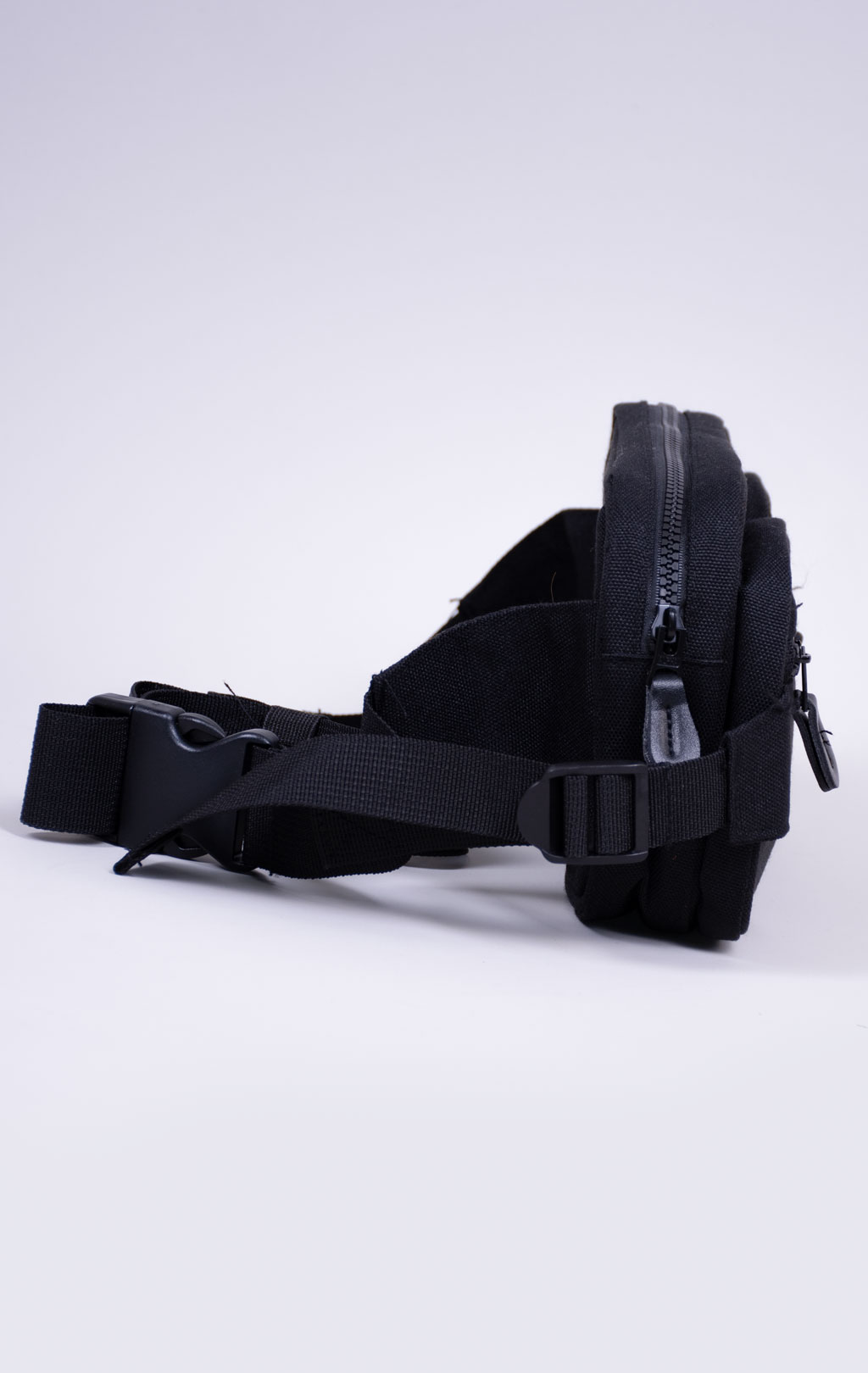 Сумка поясная ALPHA INDUSTRIES LABEL WAIST BAG black 
