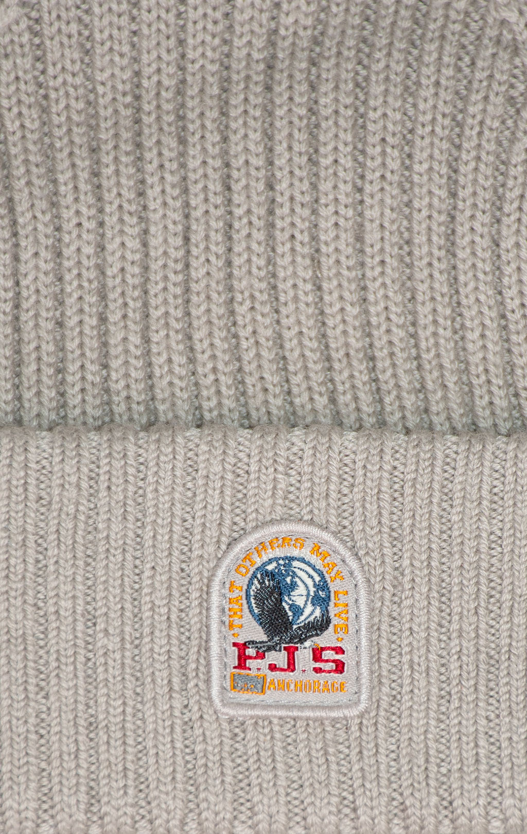 Шапка вязаная PARAJUMPERS RIB HAT FW 25/26 chateau grey 