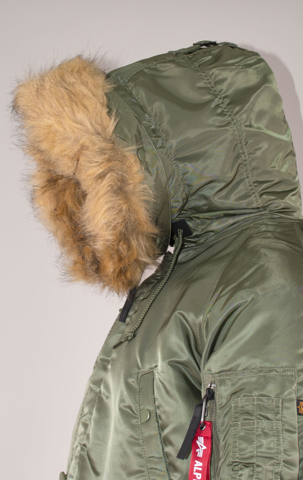 Аляска ALPHA INDUSTRIES N-3B REGULAR FIT PARKA FW 26/27 sage 