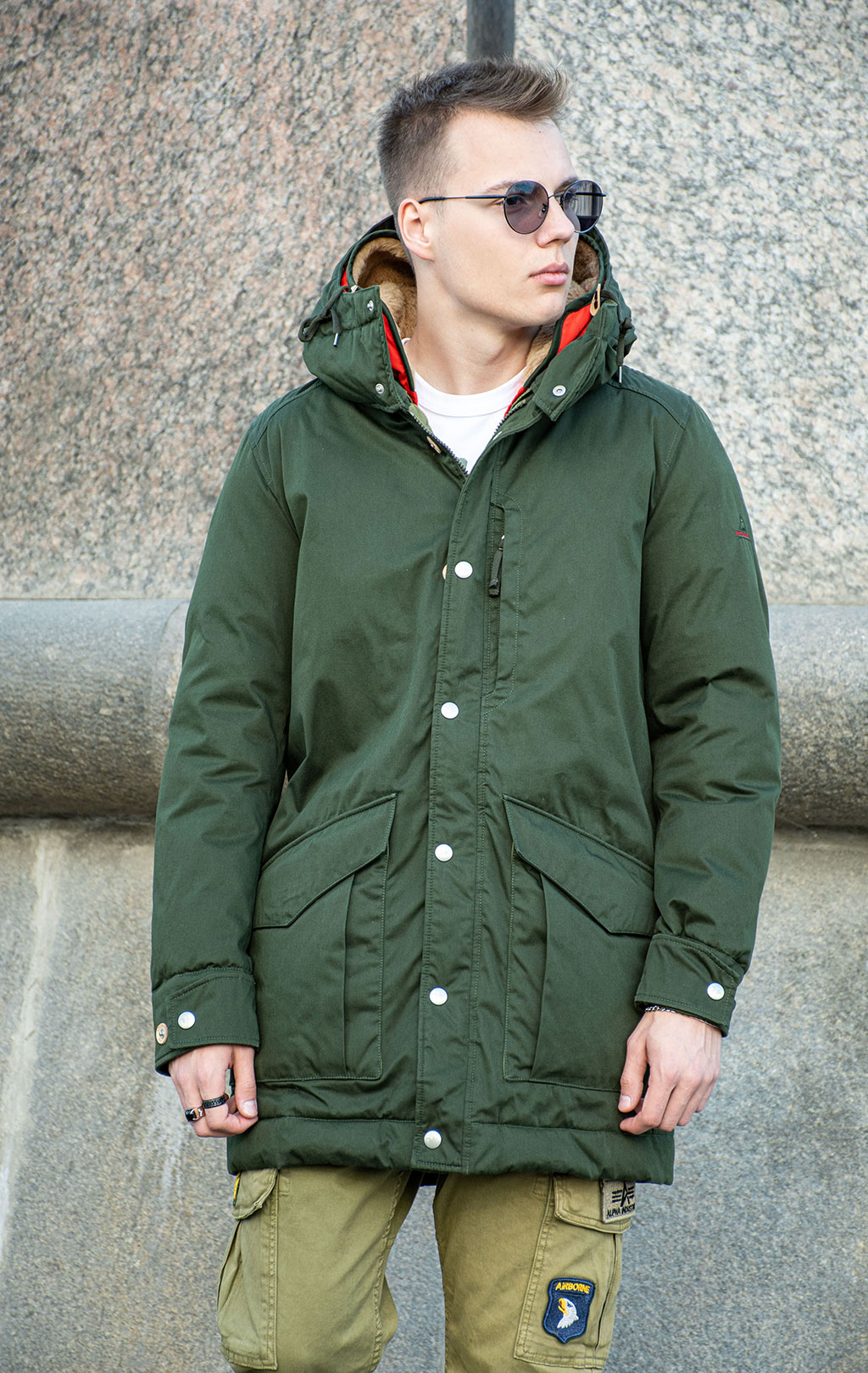 Парка HOLUBAR ALCAN dark green 