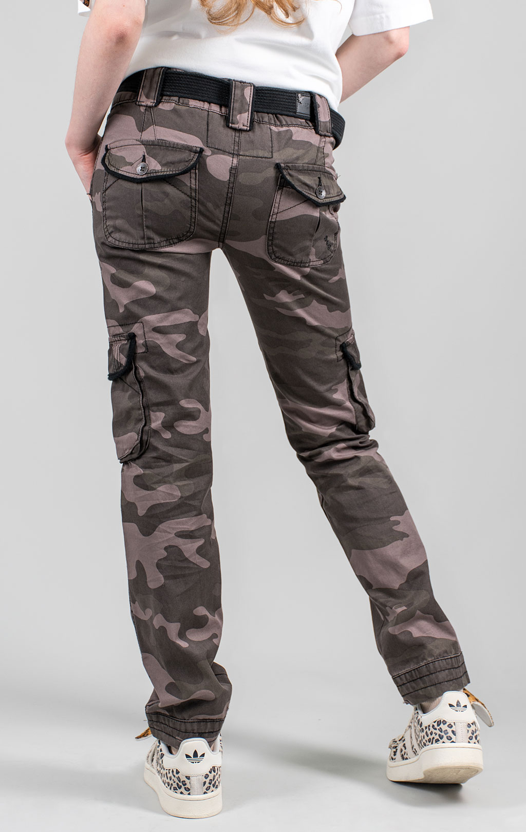 Женские брюки-карго Surplus LADIES PREMIUM camo black 
