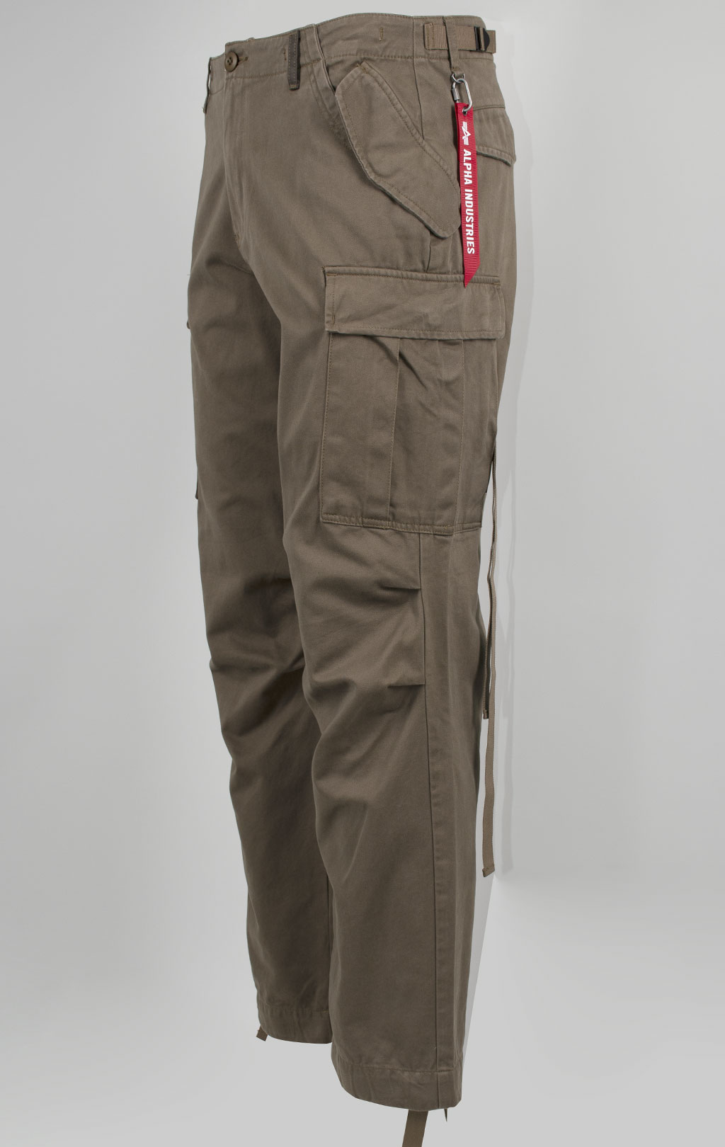 Брюки-карго парашюты ALPHA INDUSTRIES M-65 PANT плотные coyote brown 