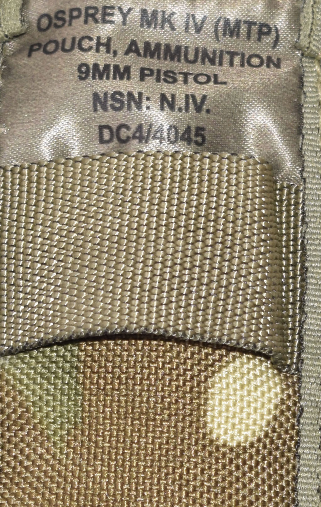 Подсумок магазинный 9mm. PISTOL MOLLE mtp Англия