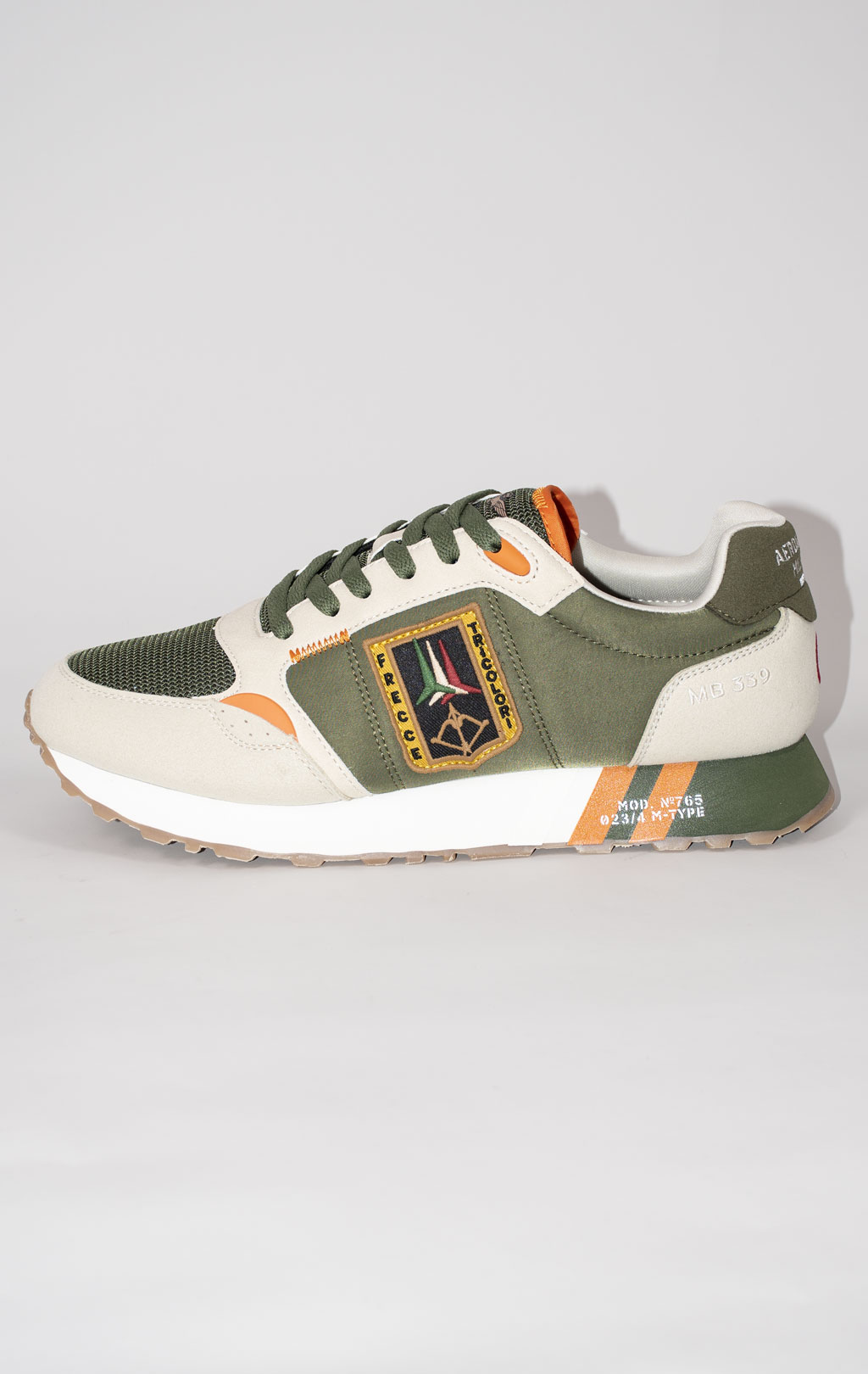 Кроссовки AERONAUTICA MILITARE (SC 275) SS 24 m/CN iguana green 