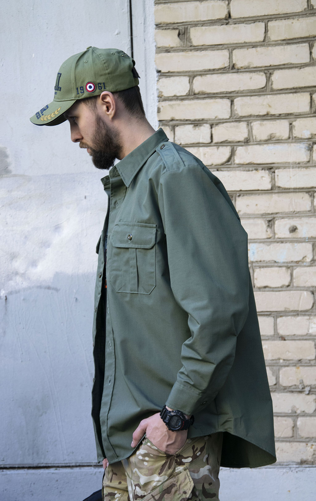 Рубашка Propper TACTICAL хлопок35%/полиэстер65% Rip-Stop olive 