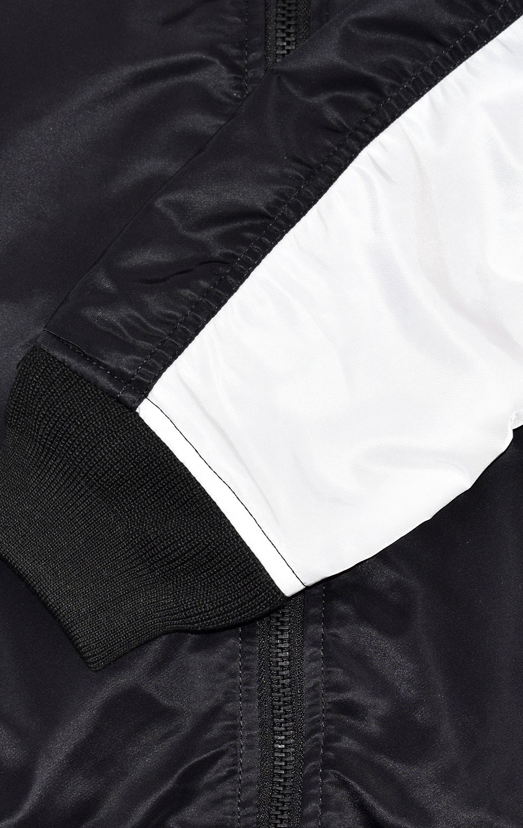 Ветровка-бомбер ALPHA INDUSTRIES MA-1 TT CUSTOM black 