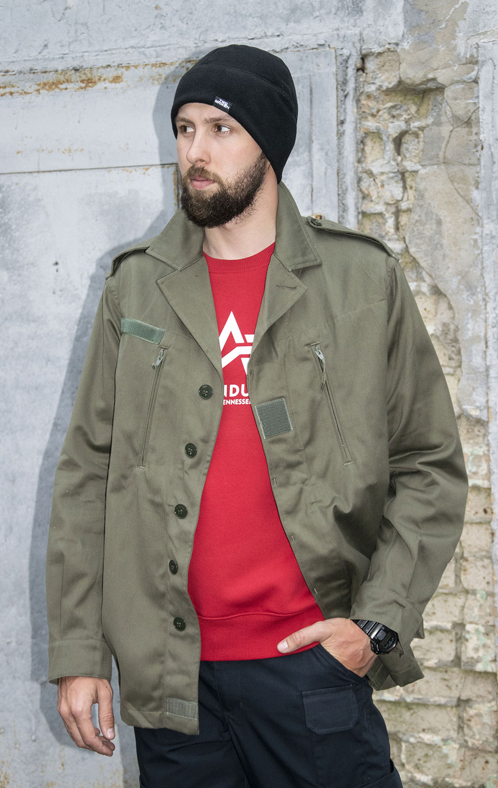 Куртка армейская F-2 olive Франция
