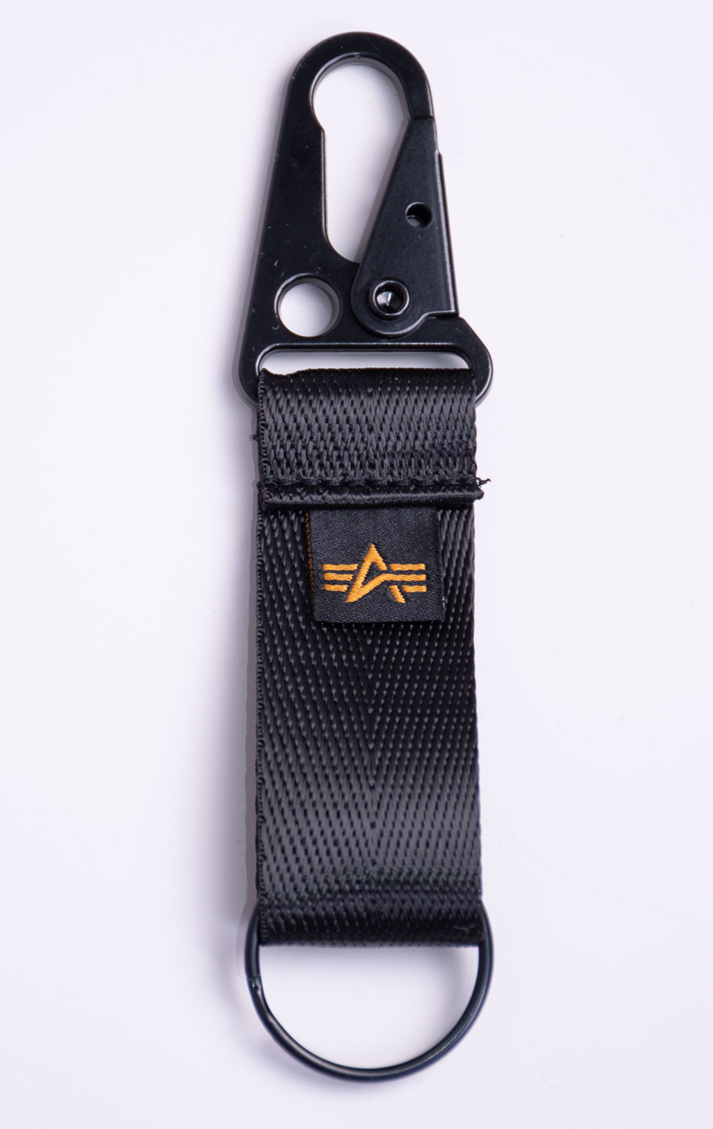 Брелок ALPHA INDUSTRIES ALPHA CARABINER FW 26/27 black 