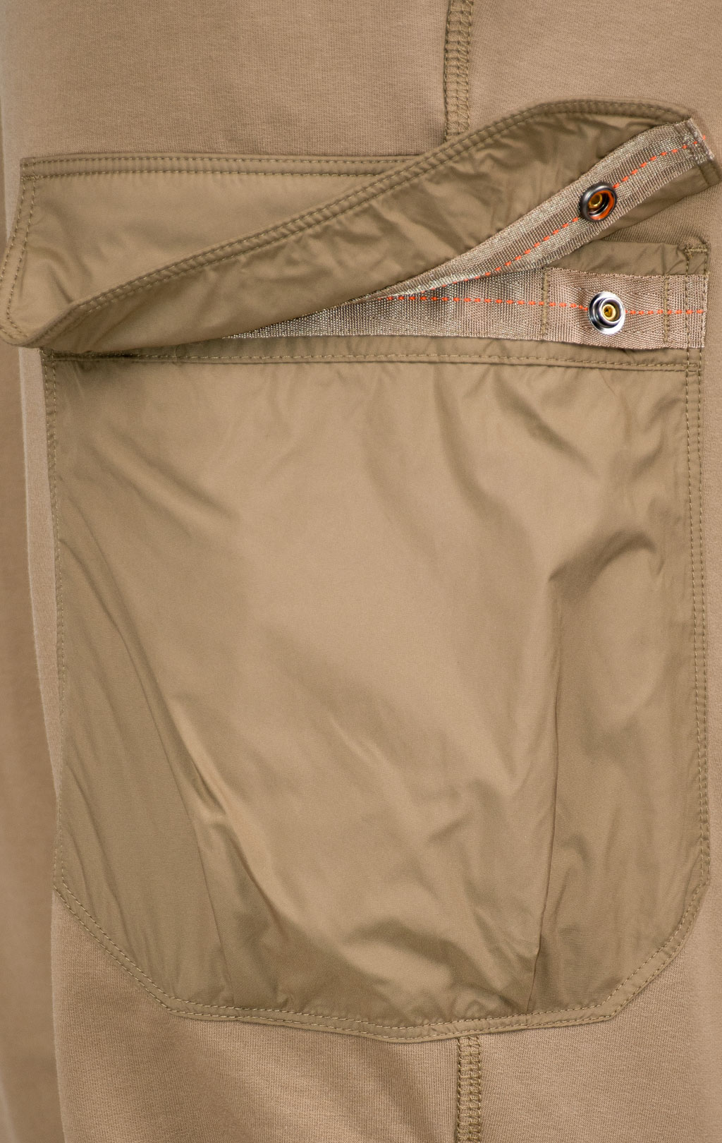 Брюки джоггеры трикотажные PARAJUMPERS KENNET с карманами SS 25 m earth 