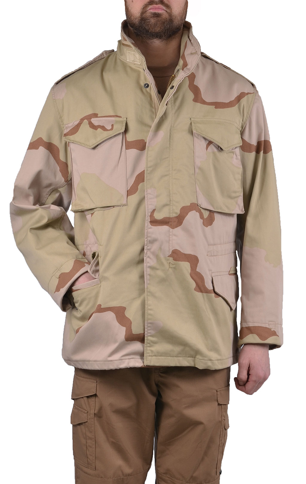 Куртка ALPHA INDUSTRIES M-65 CLASSIC desert-3 