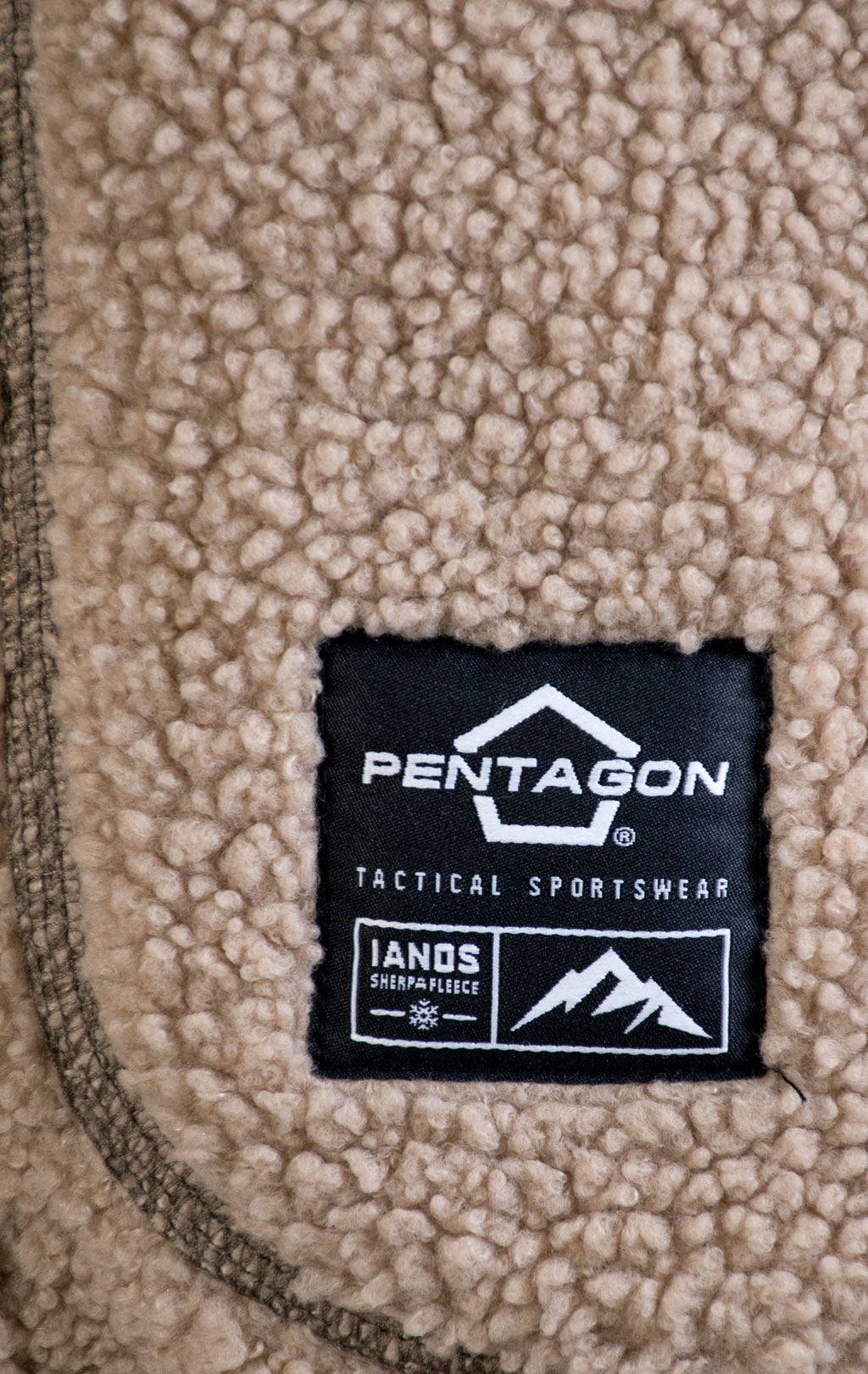 Куртка с капюшоном Pentagon SHERPA IANOS 2 in 1 флис khaki/06E-RAL7013 09057 