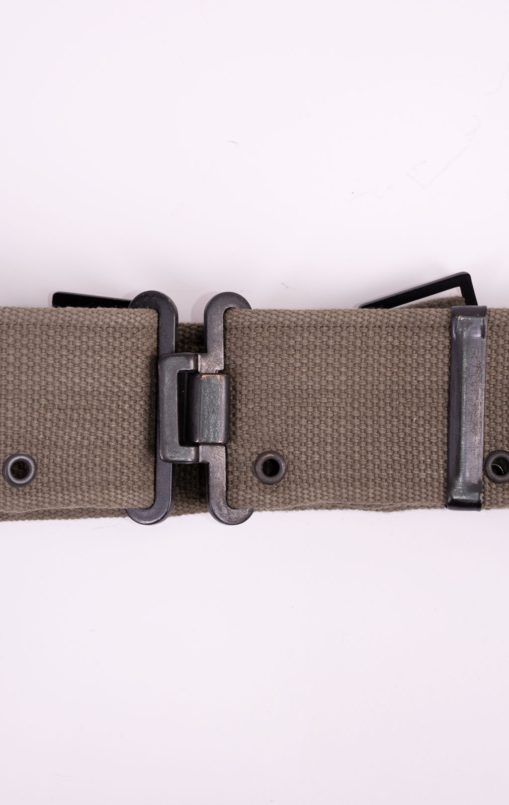 Ремень пистолетный брезент Black Buckle olive б/у Италия