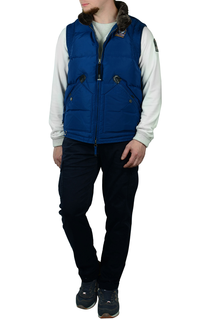 Жилет пуховой PARAJUMPERS KOBUK royal 
