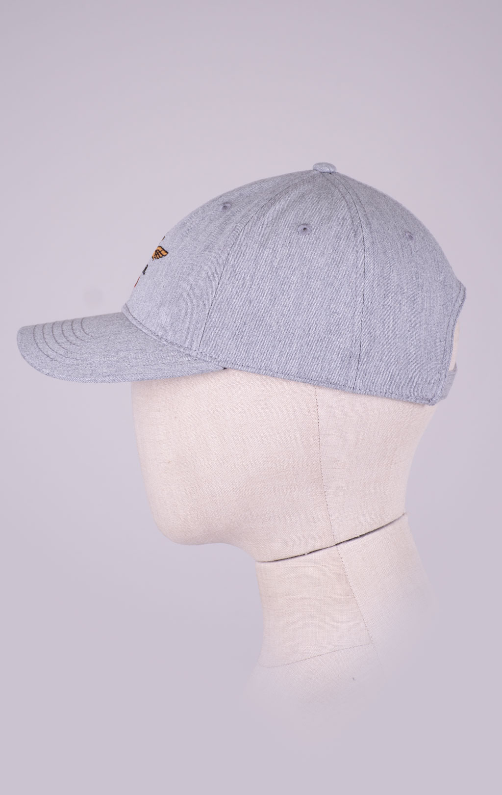 Бейсболка AERONAUTICA MILITARE SS 26/CN grigio melange (HA 1246) 