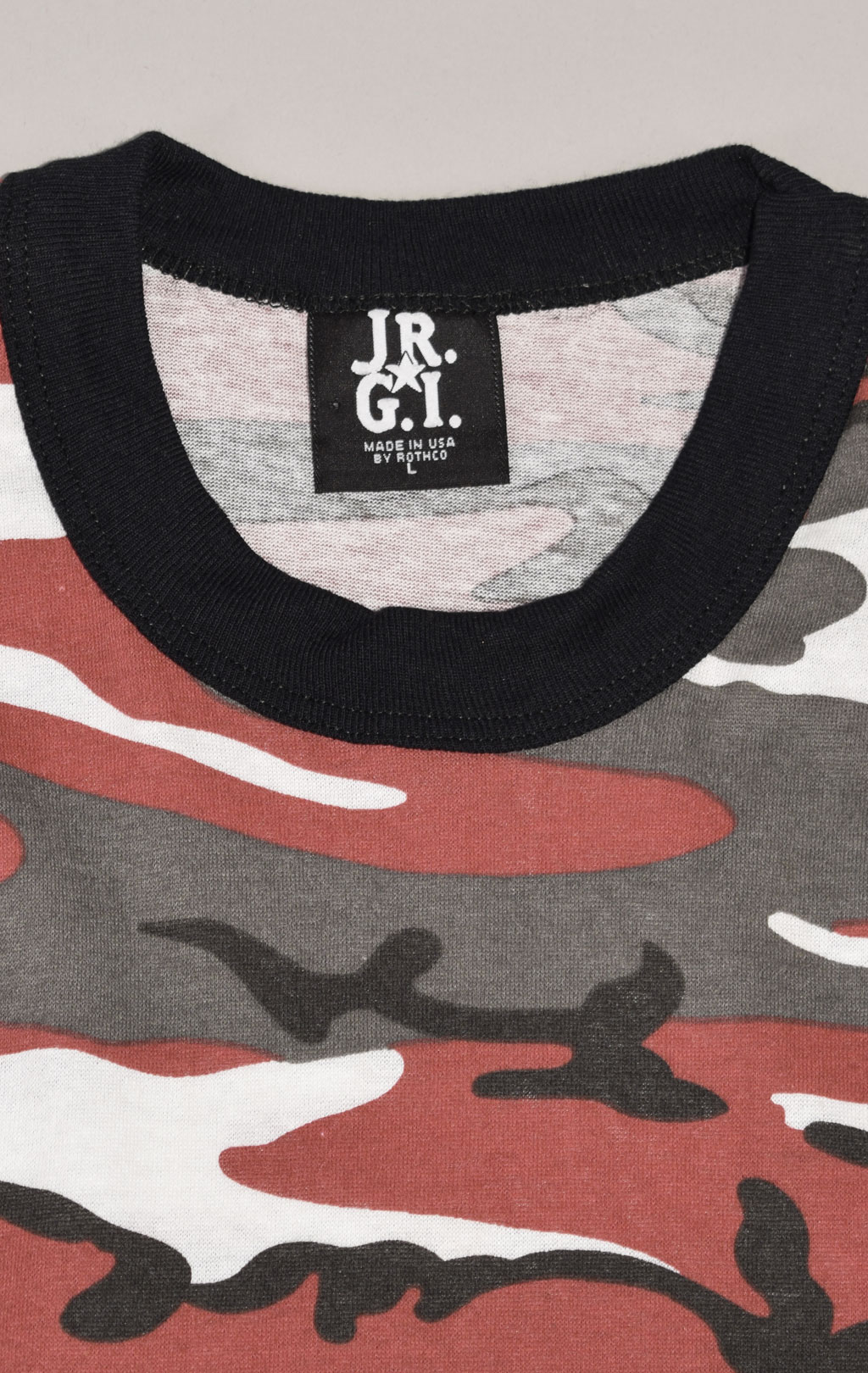 Детская футболка camo red 