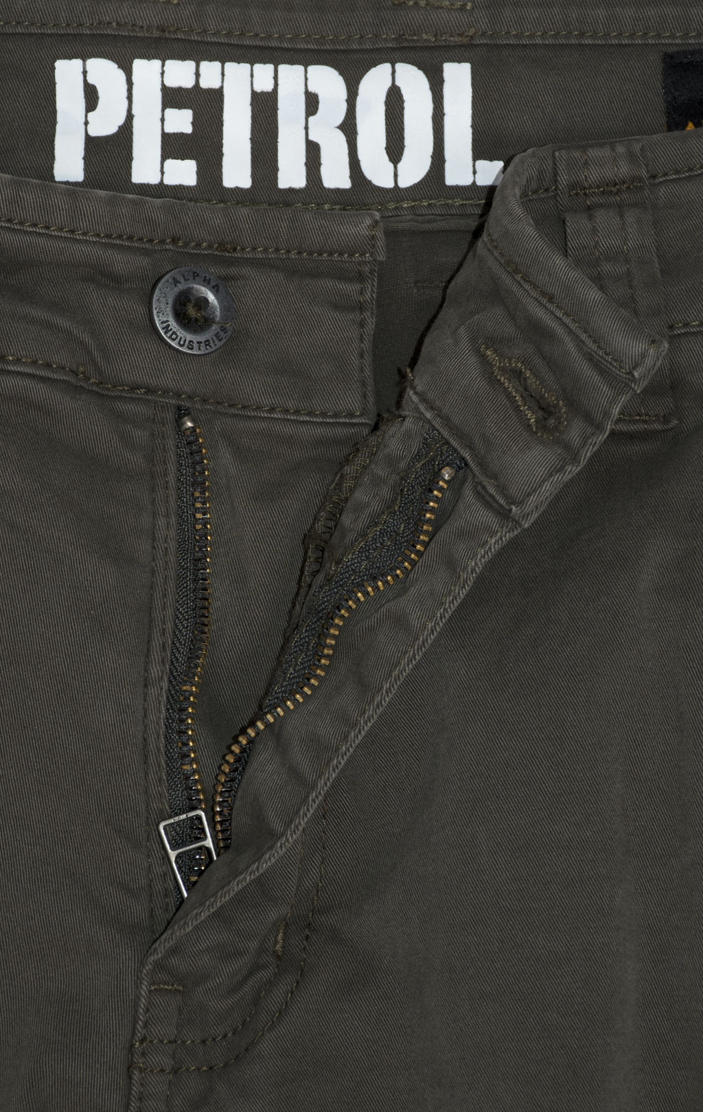 Брюки-карго ALPHA INDUSTRIES PETROL PATCH greyblack 
