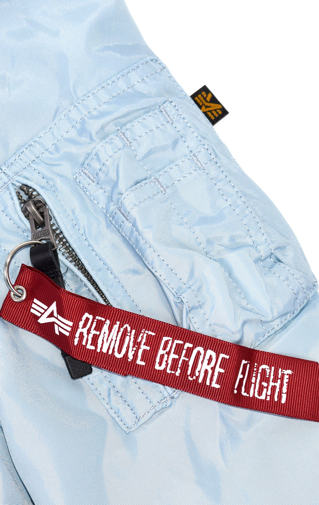 Женская ветровка-бомбер ALPHA INDUSTRIES MA-1 TT air blue 