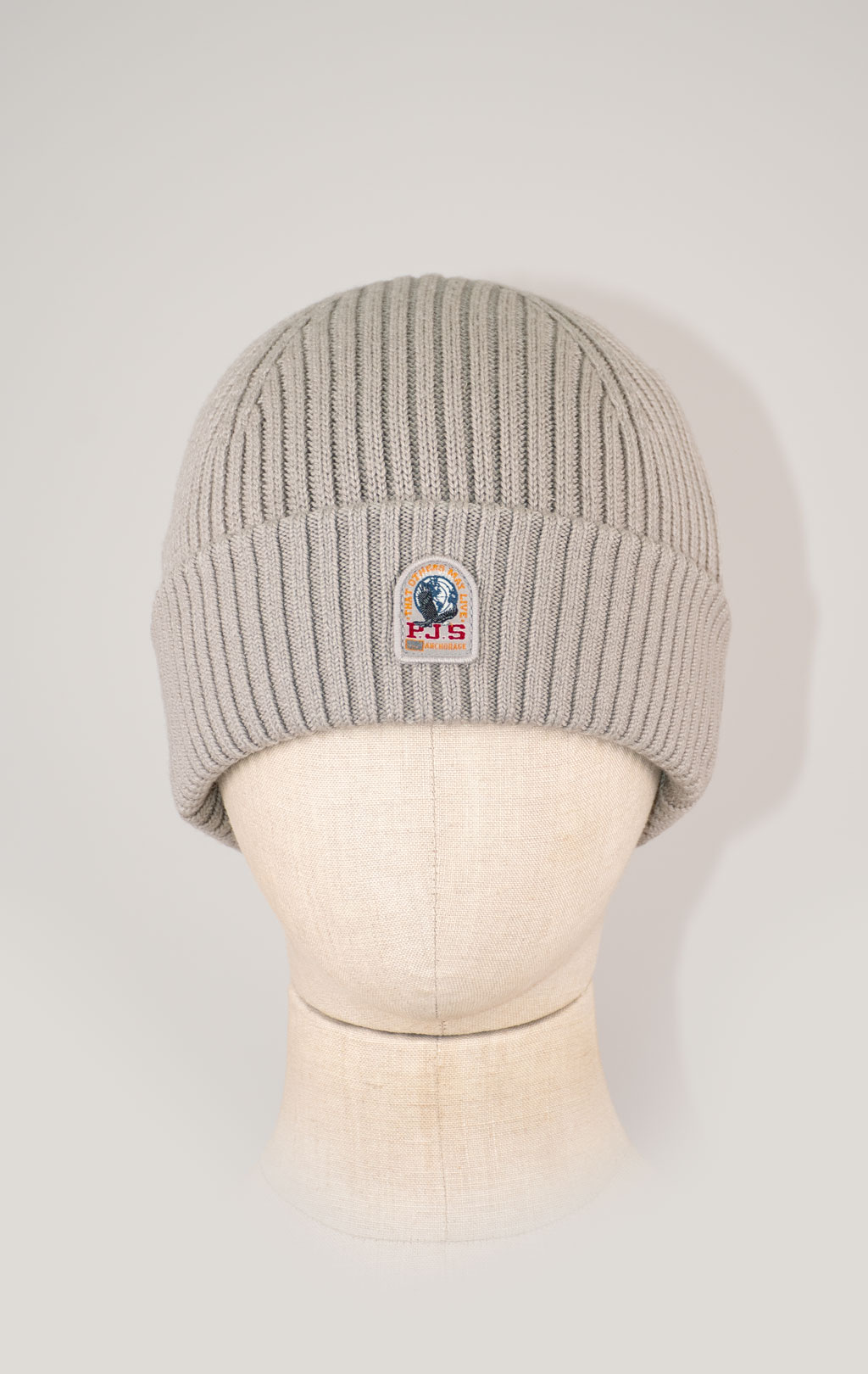 Шапка вязаная PARAJUMPERS RIB HAT FW 25/26 chateau grey 