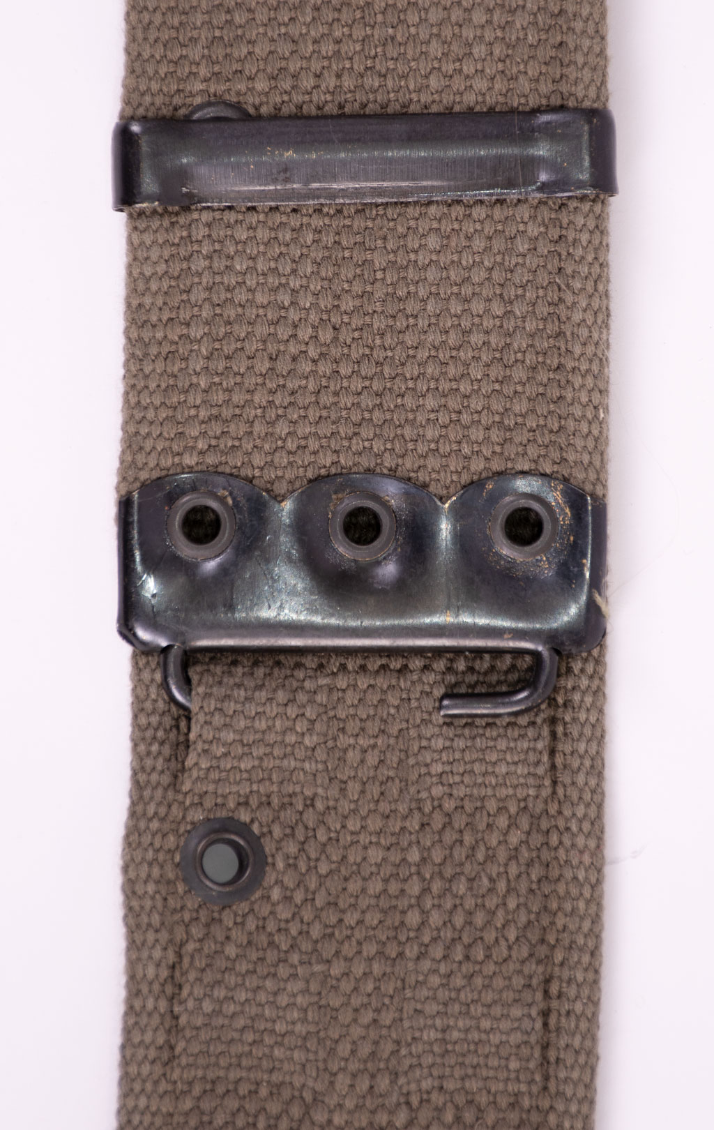 Ремень пистолетный брезент Black Buckle olive б/у Италия