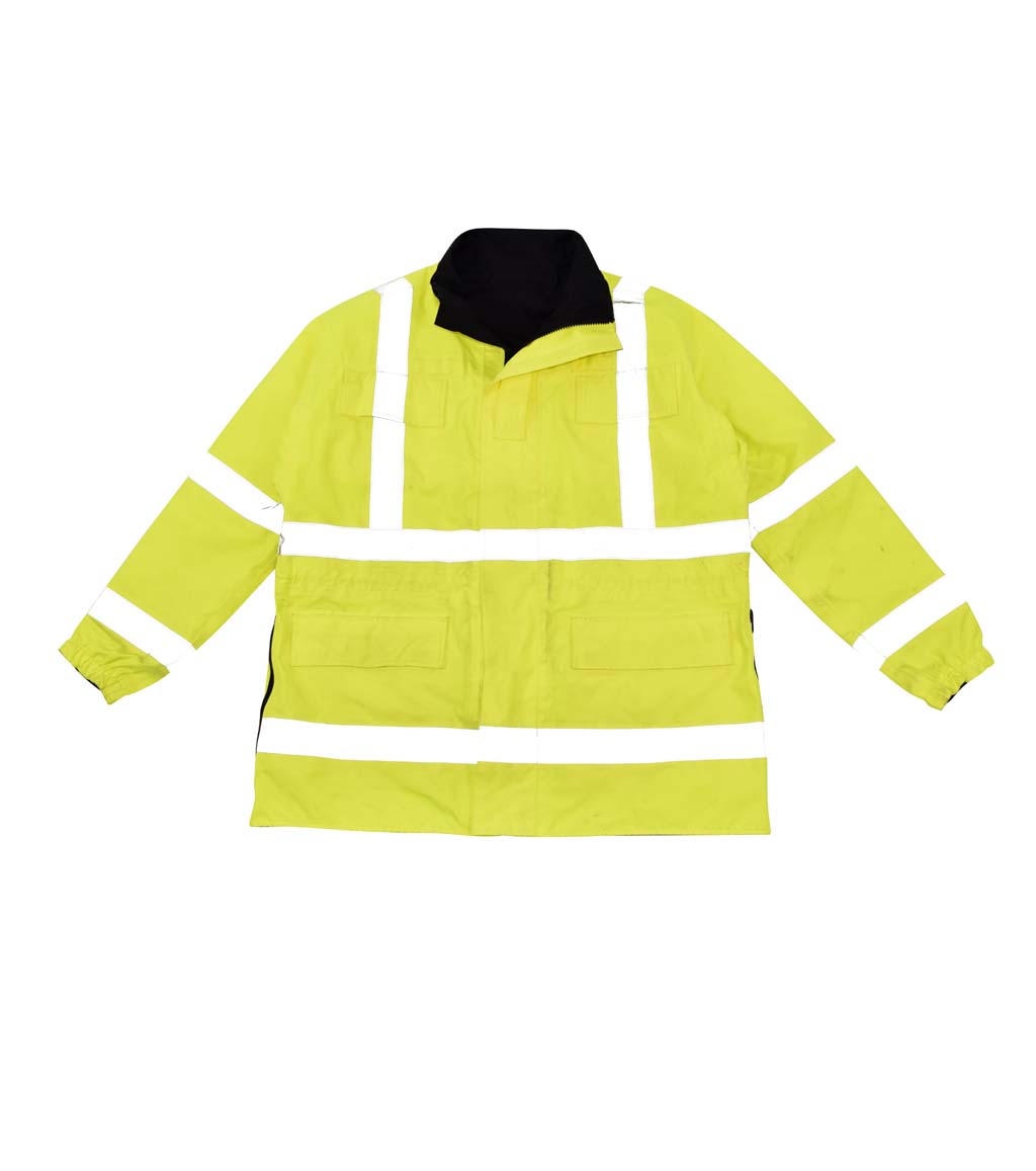 Куртка светоотражающая двусторонняя yellow/black б/у Англия