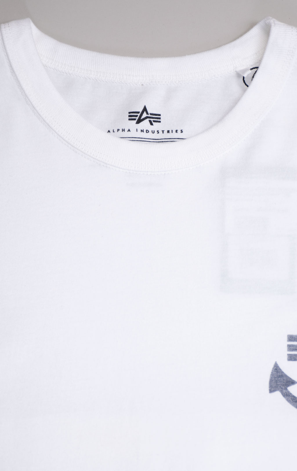 Футболка ALPHA INDUSTRIES ALPHA ANCHOR PRINT TEE SS 24 white 