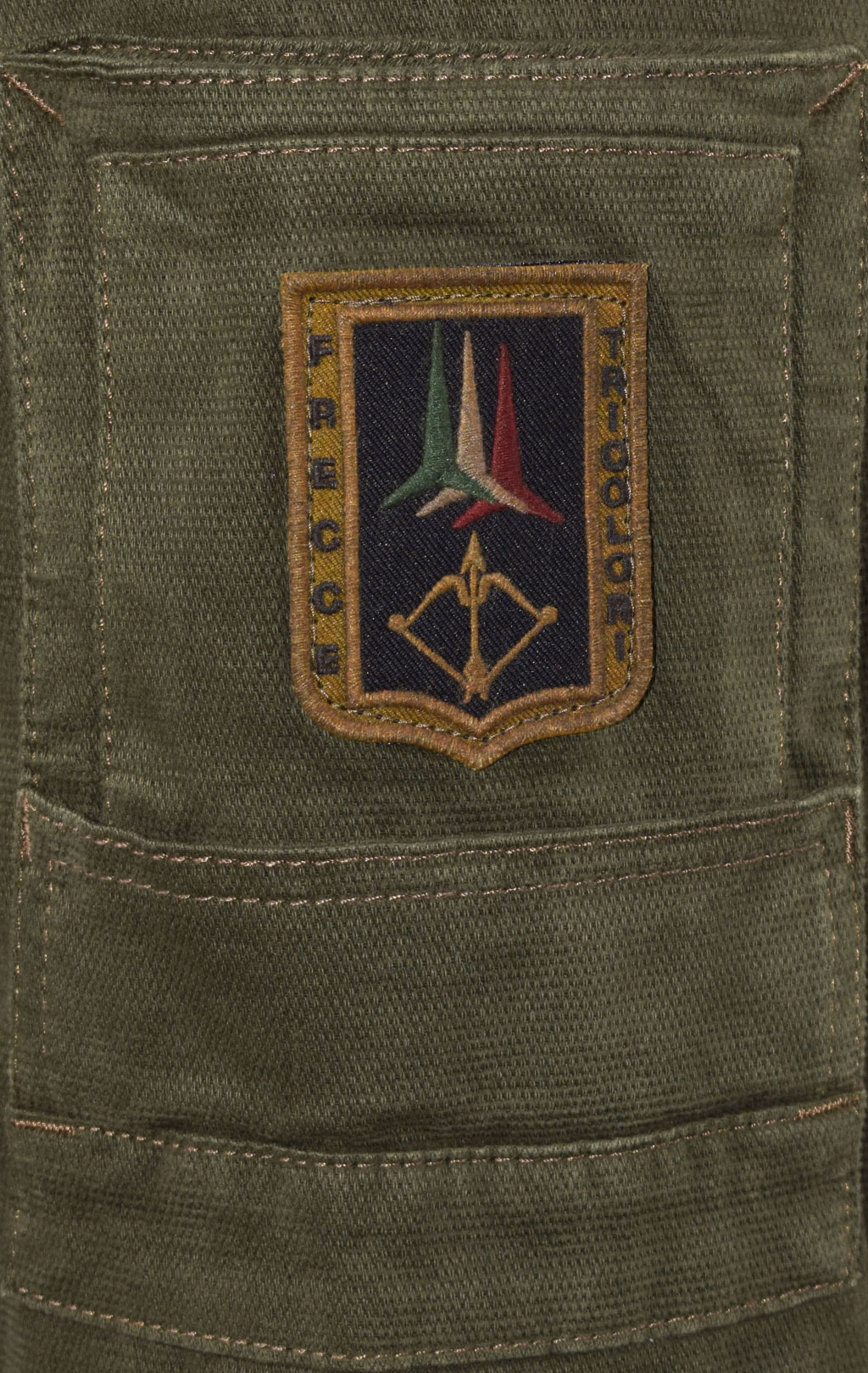 Брюки-карго AERONAUTICA MILITARE big size плотные FW 22/23/AL verdone (PA 939) 