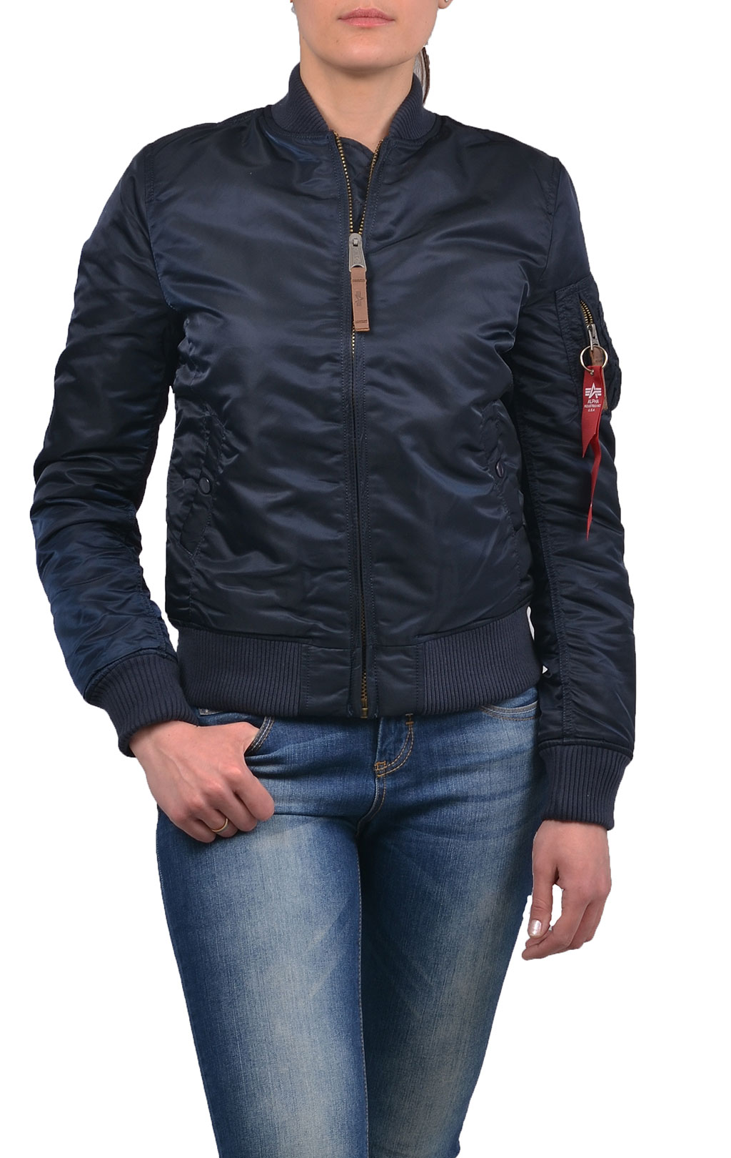 Женский бомбер ALPHA INDUSTRIES MA-1 VF 59 rep. blue 