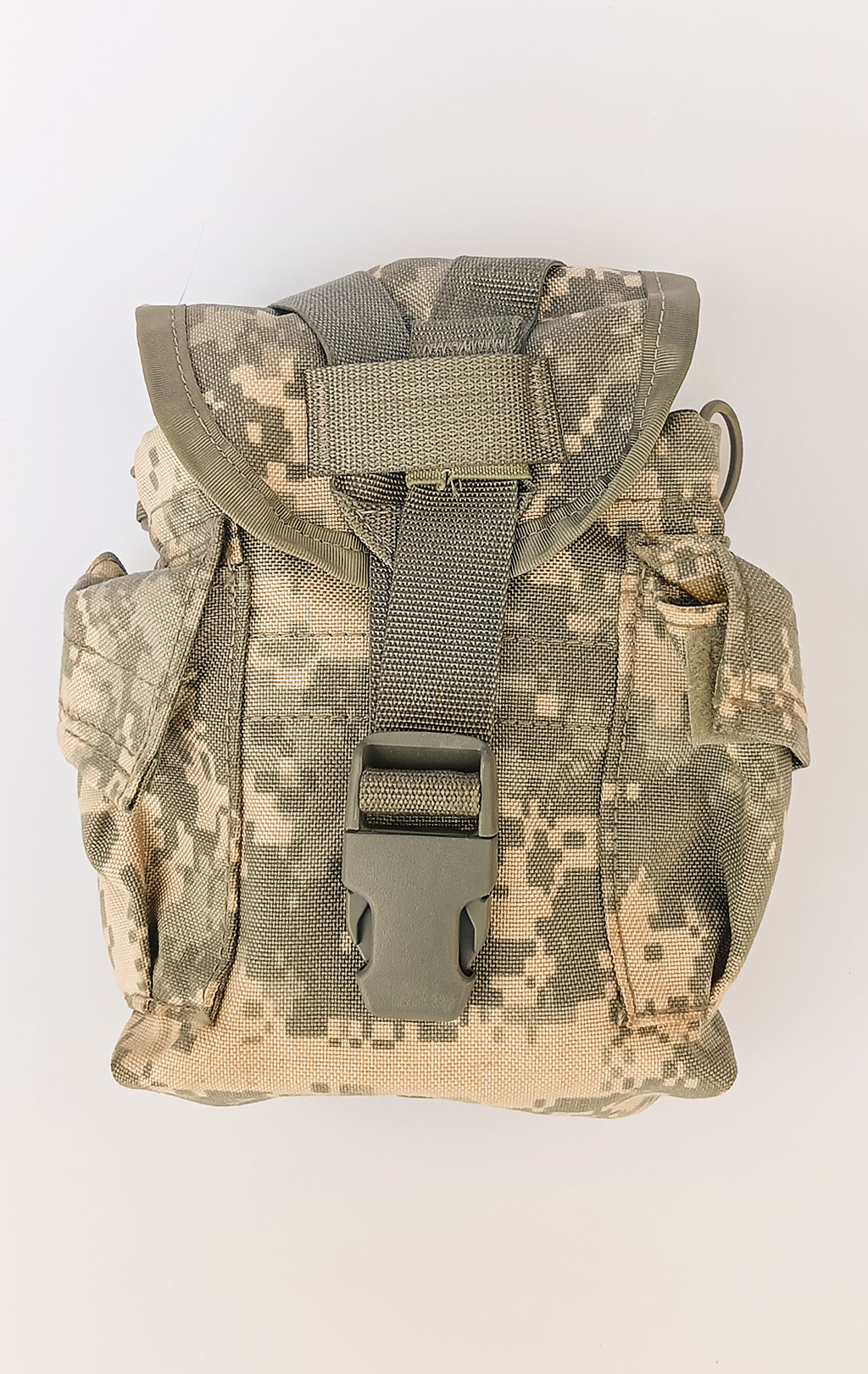 Фляга 1qt в чехле MOLLE acu с котелком б/у Голландия