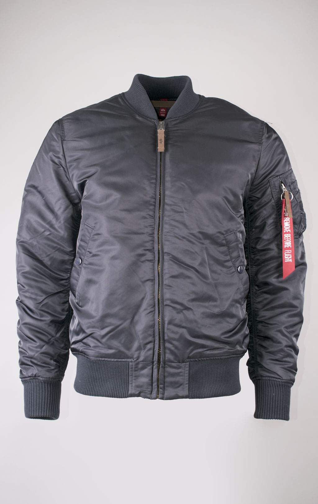 Бомбер ALPHA INDUSTRIES MA-1 VF 59 LONG iron grey 