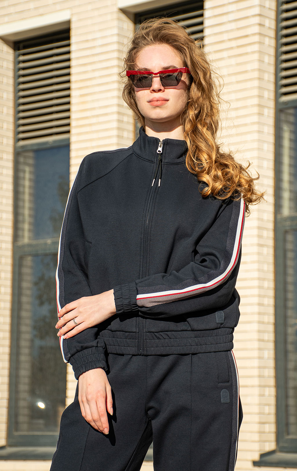 Женская олимпийка PARAJUMPERS JULIANA FW 25/26 blue navy 