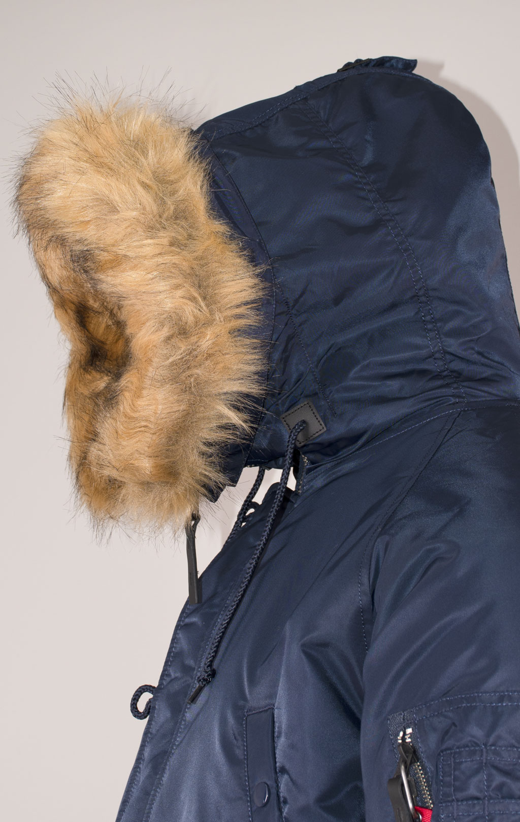 Аляска ALPHA INDUSTRIES SLIM FIT N-3B FW 24/25 rep. blue 