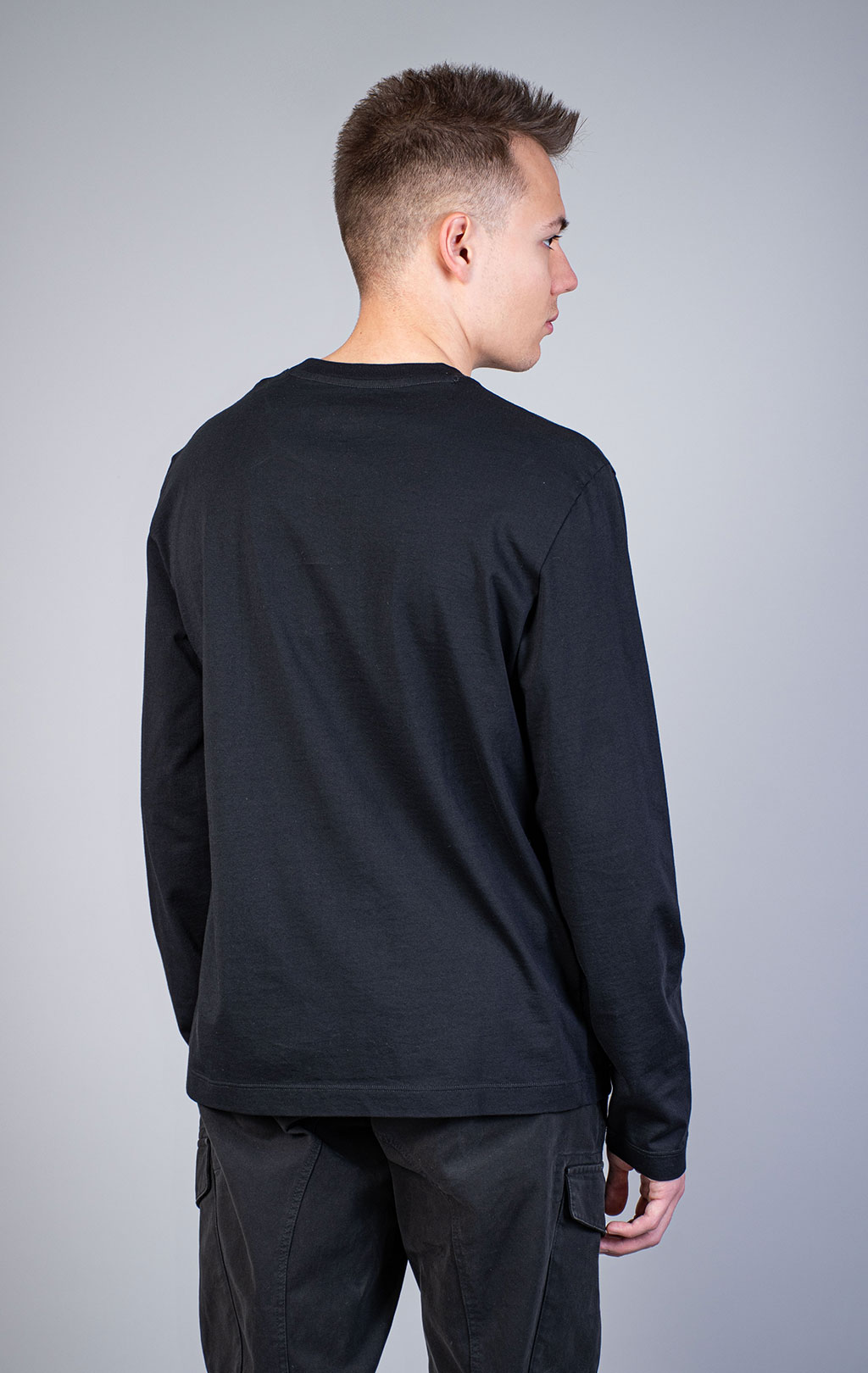 Лонгслив BLAUER SEATTLE FW 25/26 black (H01331) 