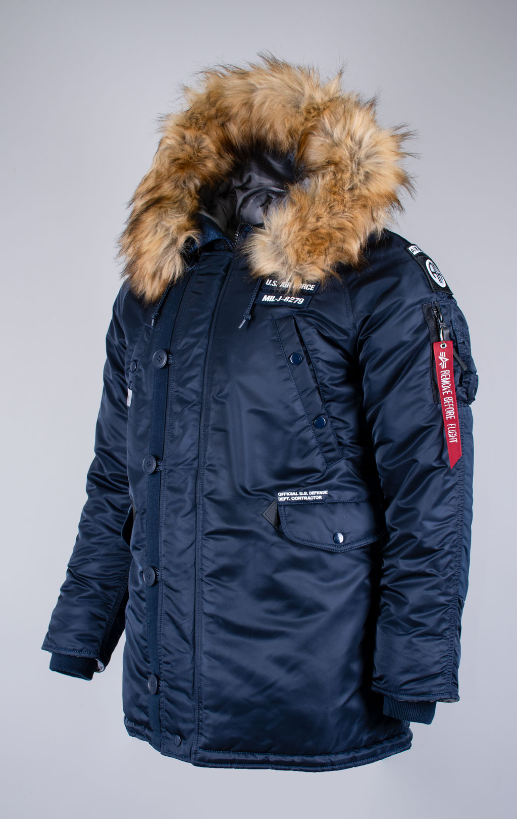Аляска ALPHA INDUSTRIES AIRBORNE N-3B rep. blue 