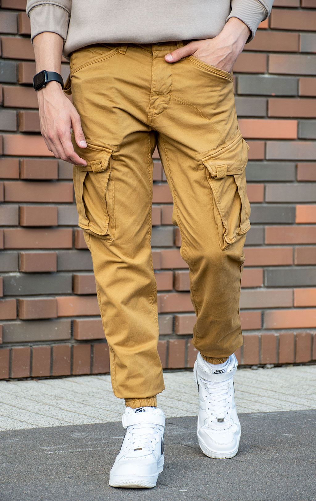 Брюки-карго ALPHA INDUSTRIES SPY PANT khaki 