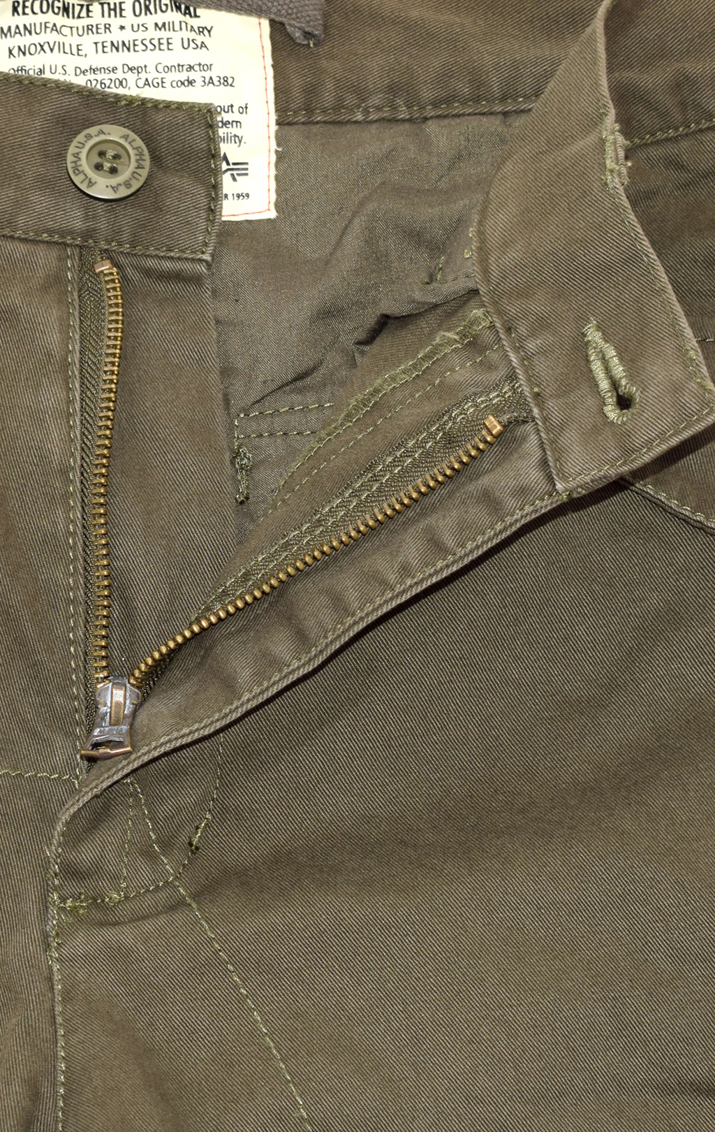 Брюки-карго ALPHA INDUSTRIES OVERLAND dark olive 