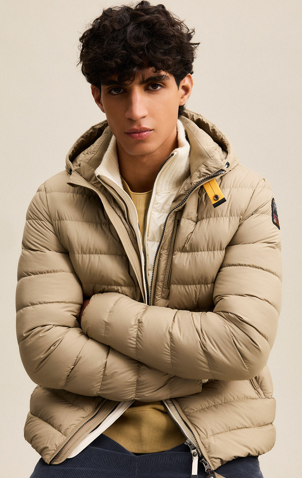 Куртка-пуховик лёгкая PARAJUMPERS LAST MINUTE FW 26/27 muted khaki 